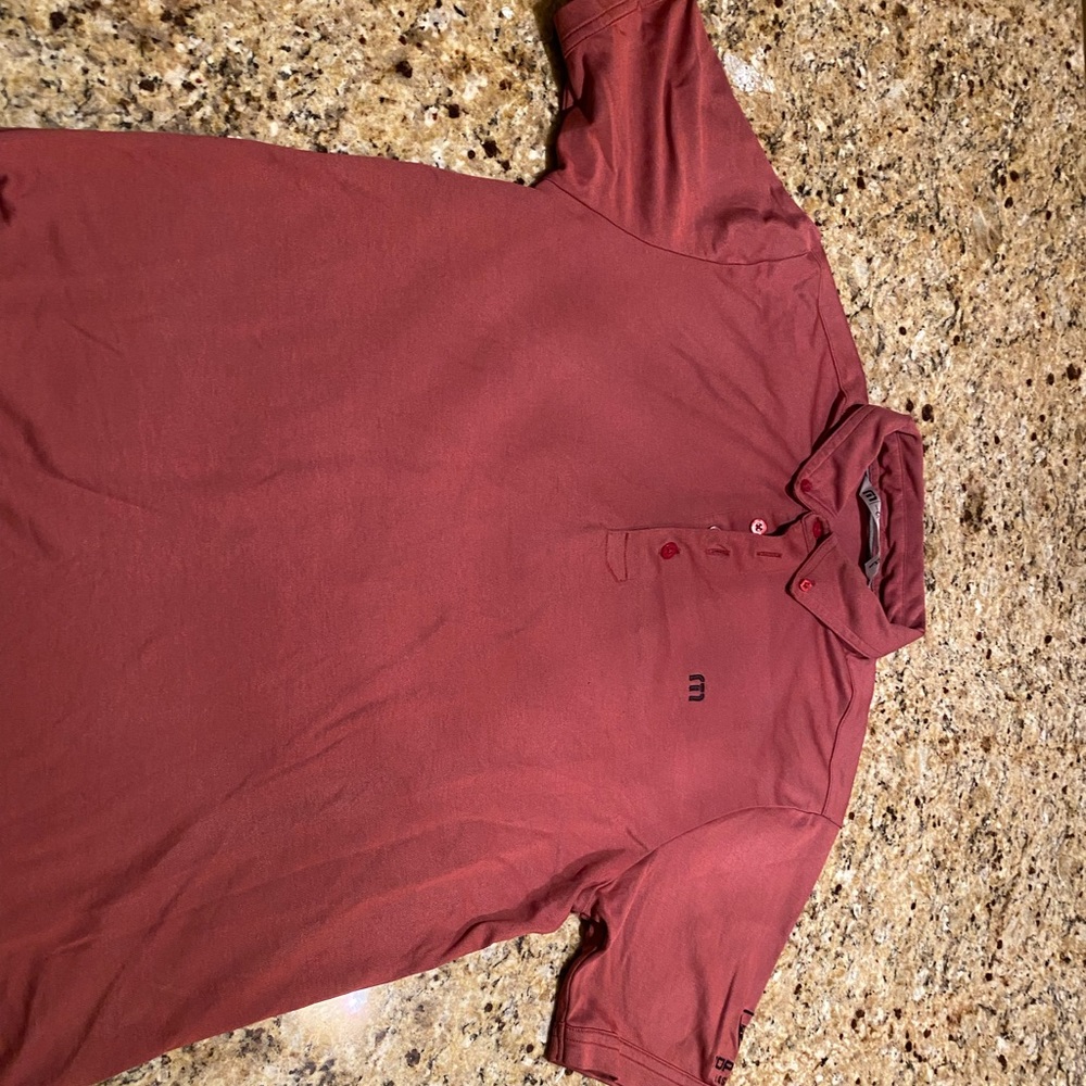 (2) Travis Mathew Golf Shirts 1 size medium 1 size small